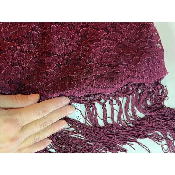 NwT Lush cocktail Lace & Fringe Dress Small wedding party flapper costume - Picture 10 of 15